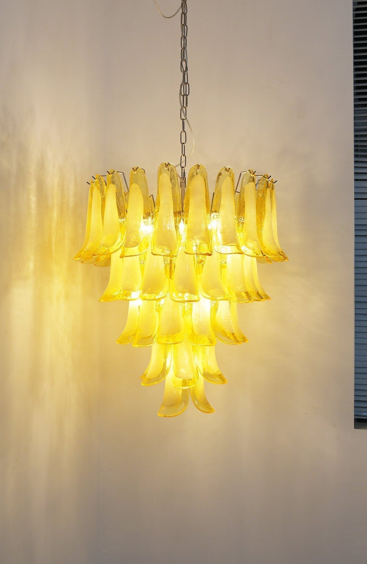 Cyreya Lustre Verre Murano Pétale Vague