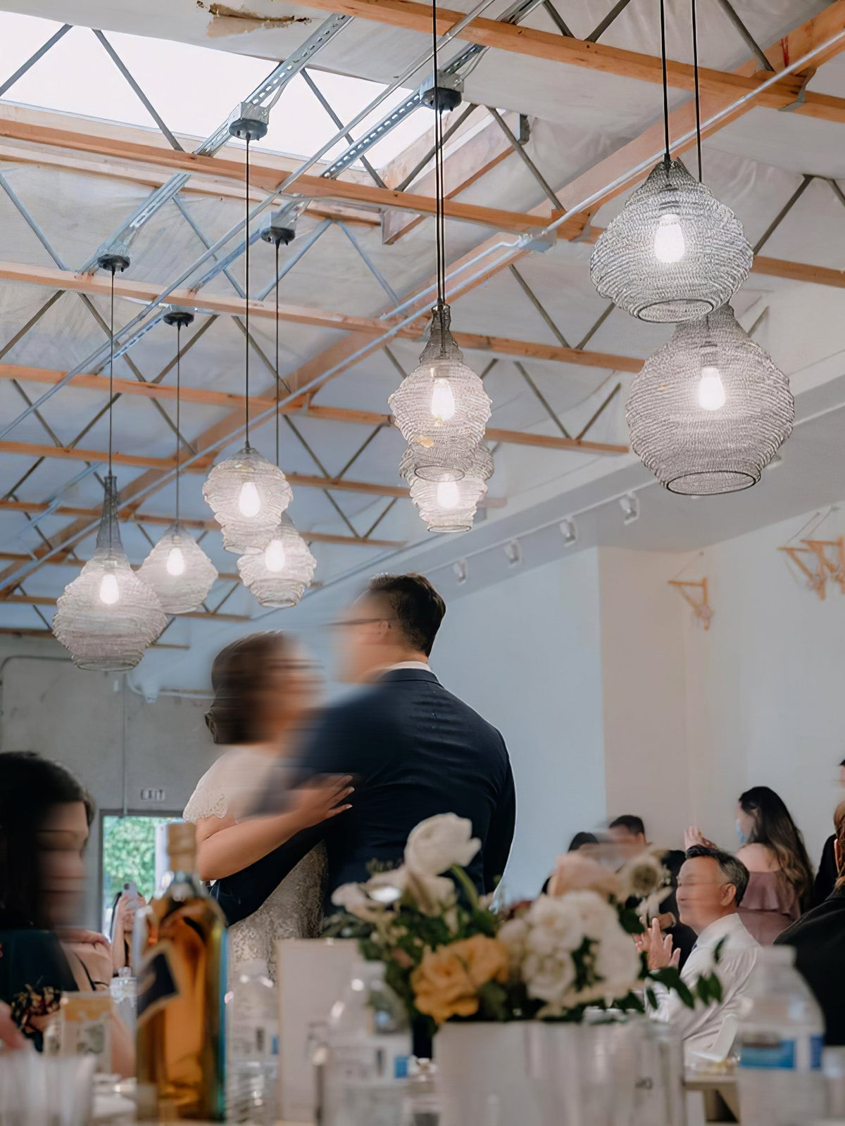 Hive Industriel Fil Pendentif Lampes