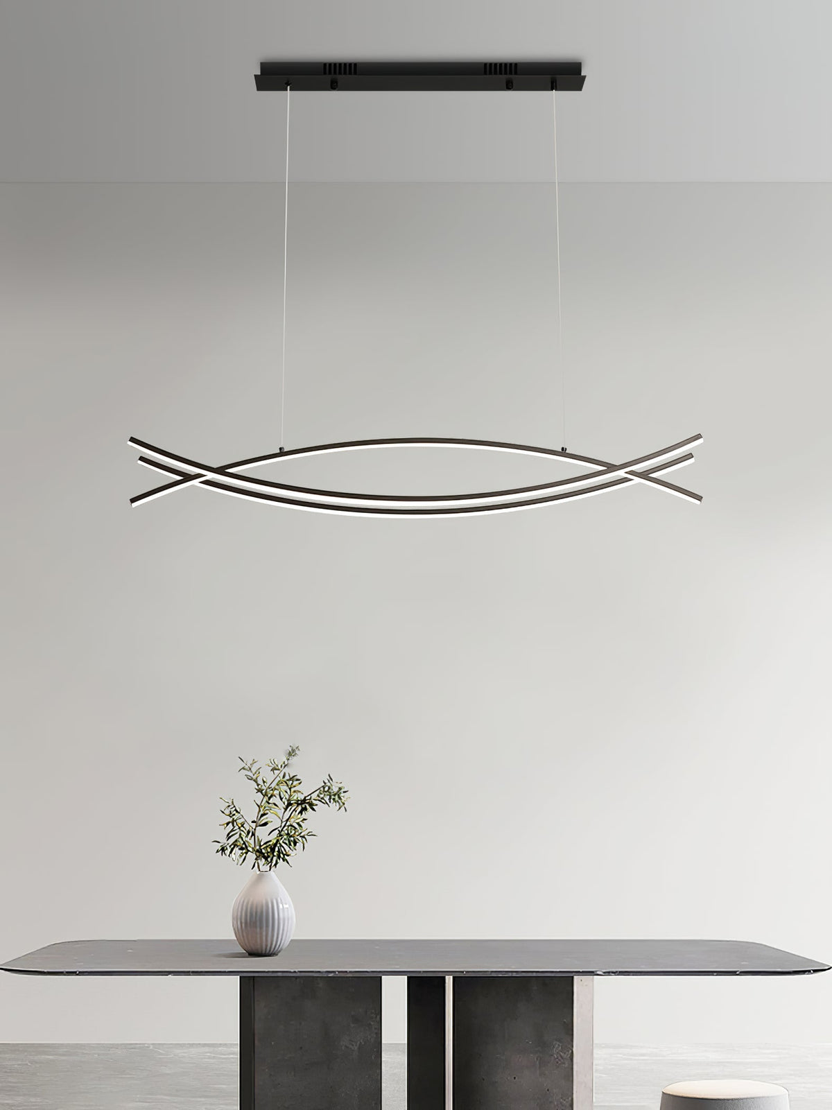 Solisse Lustre LED d'art minimaliste moderne