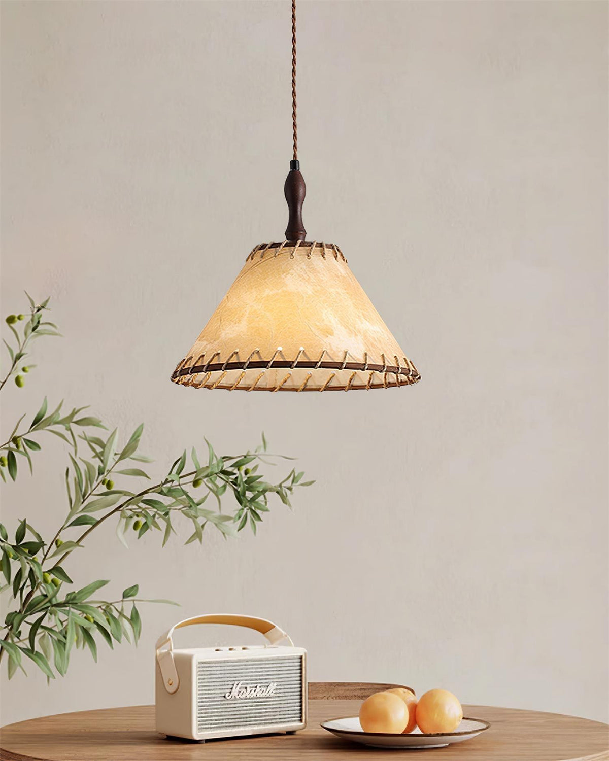 Morisa Suspension en tissu moderne