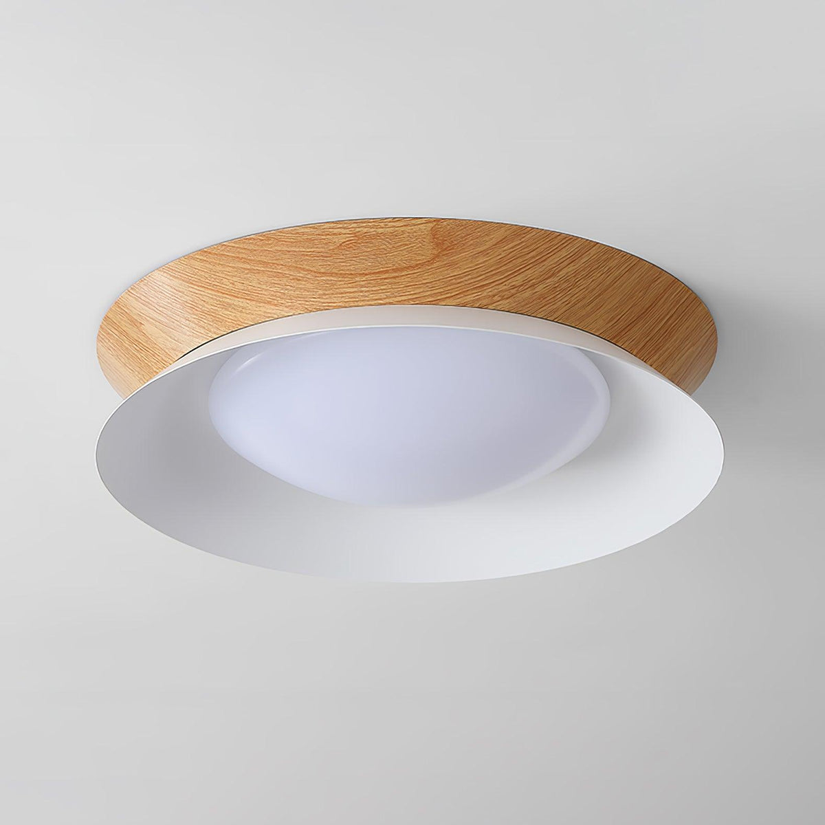 Olveline Plafonnier Anneau Double Demi-Rond