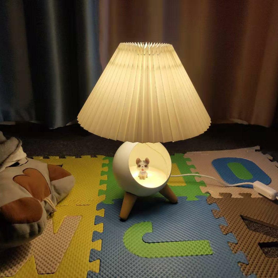 Hazelle Lampe de Table en Tissu Moderne