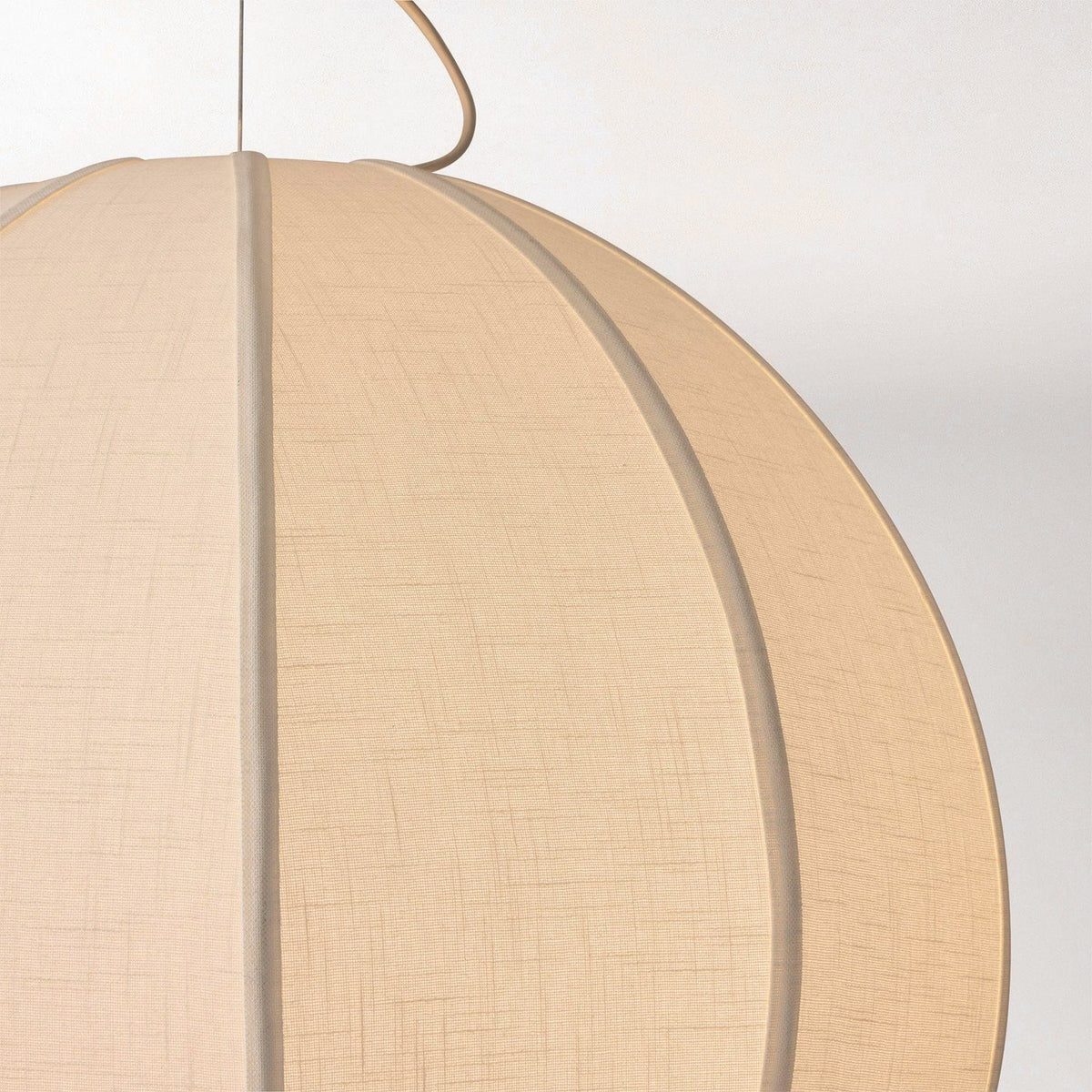 Three sizes of the Yaratam Pendant Light shown side-by-side for comparison.