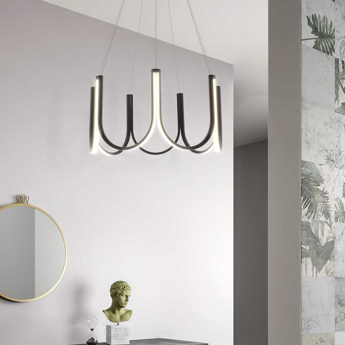 Otheara Lustre Métal LED Minimaliste Moderne