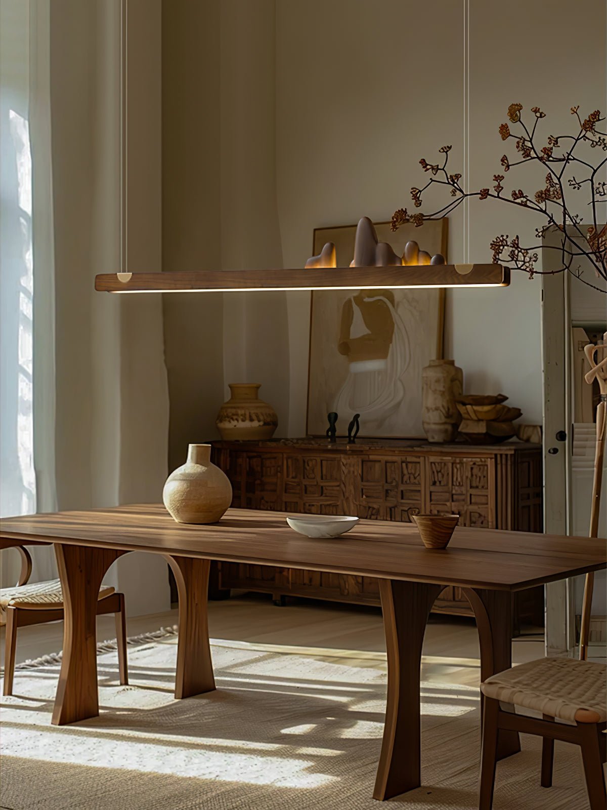 Torisa Suspension en bois Moderne