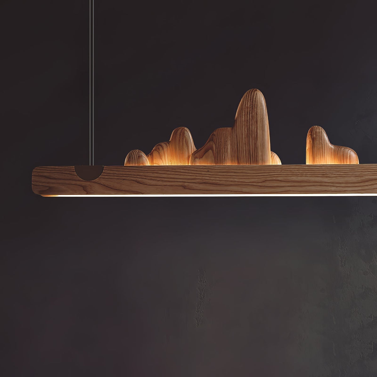 Torisa Suspension en bois Moderne
