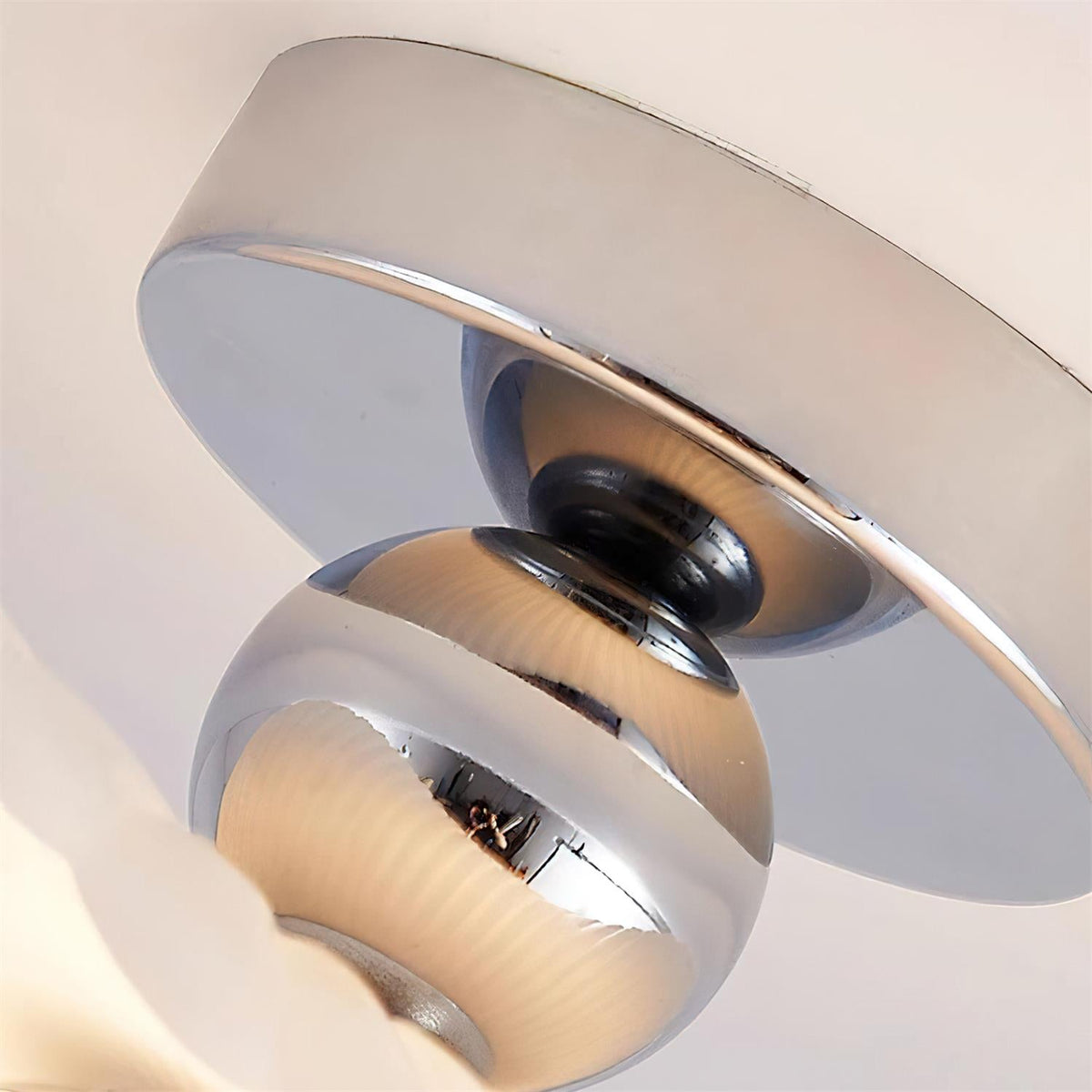 Ilyon Modern Winged Frosted Shade Ceiling Light-Neutral Decor