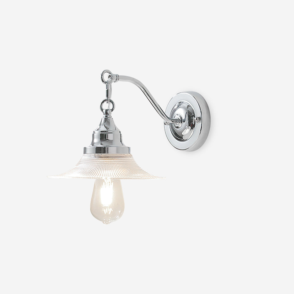 Perivo Polished Chrome Wall Lamp-Neutral Decor
