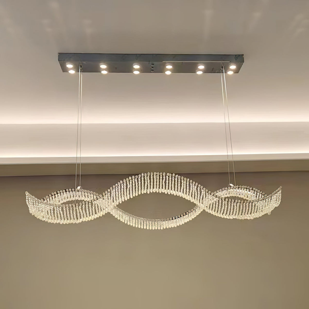 Veriona Lustre en Cristal Luxe Postmoderne