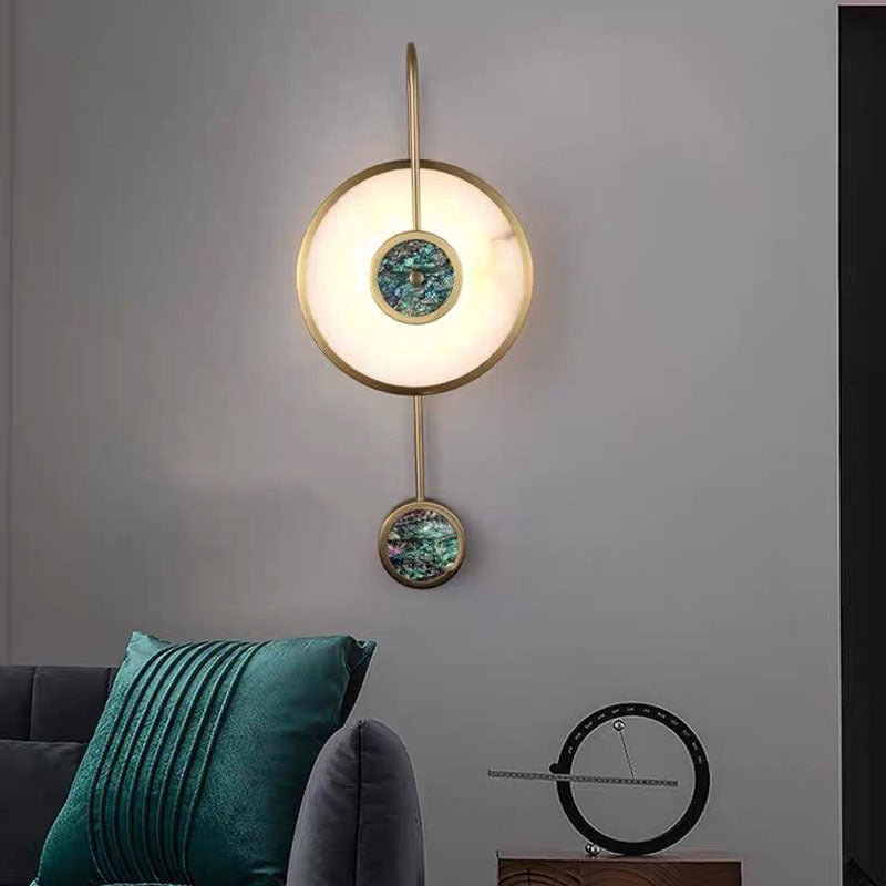Arisha Applique murale de couleur Lumière pour allée d'escalier de luxe Lampe créative