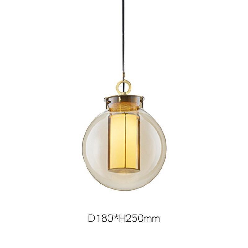 Mirius Suspension Moderne en Verre pour Famille