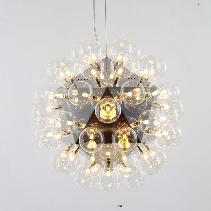 Silva Moderne LED Suspension Métal Verre Chambre À Coucher/Salon