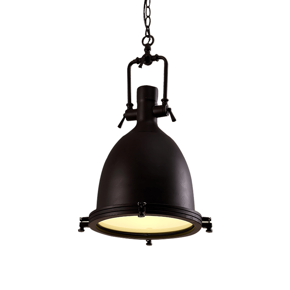 Alvora Lampe Suspendue en Laiton Industrielle