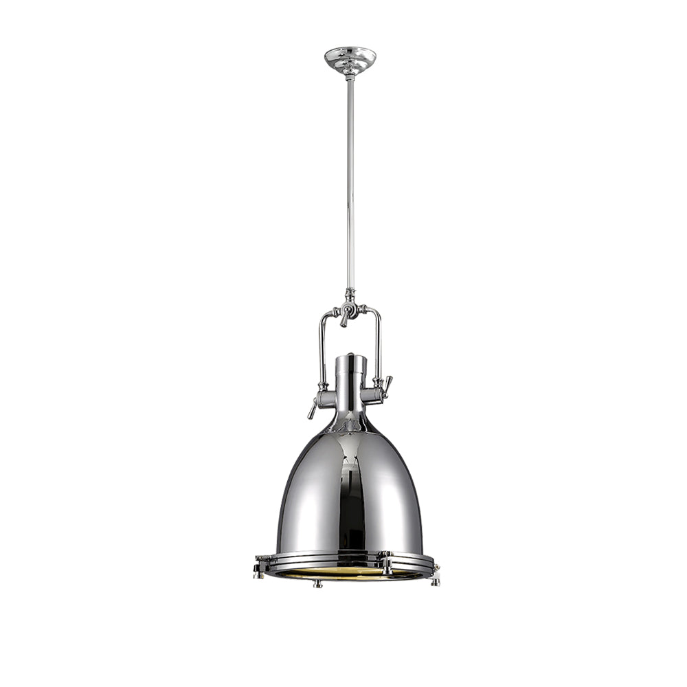 Alvora Lampe Suspendue en Laiton Industrielle