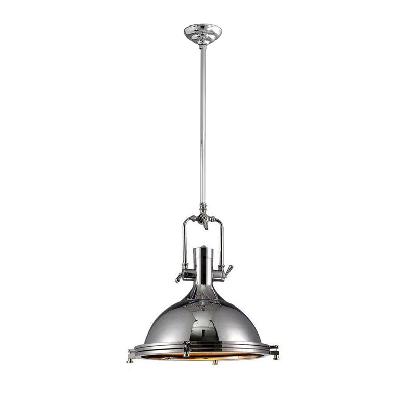 Alvora Lampe Suspendue en Laiton Industrielle