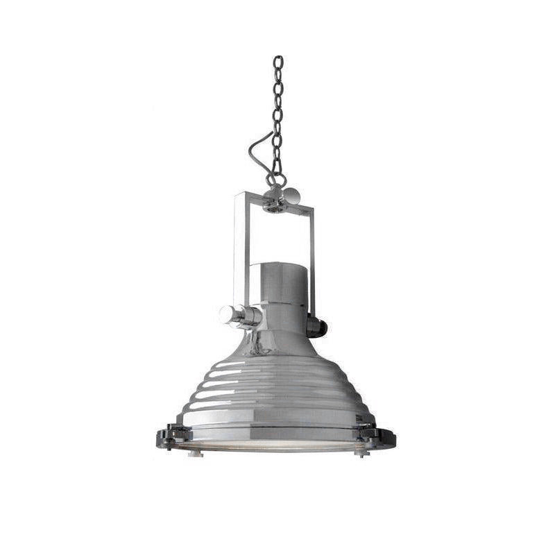 Alvora Lampe Suspendue en Laiton Industrielle