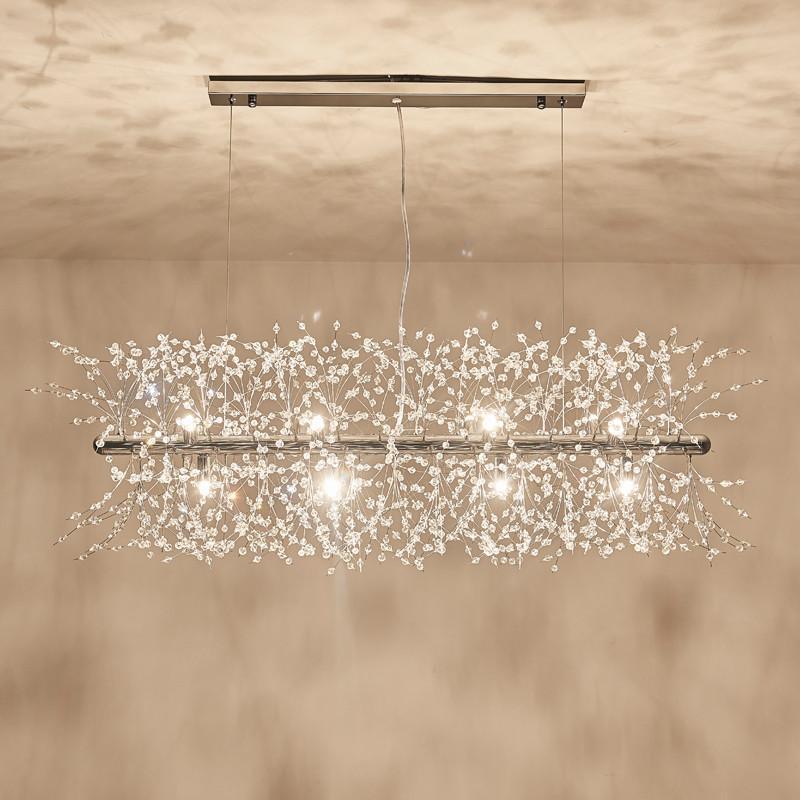 Edressa Lustre Cristal Pissenlit avec Cristaux