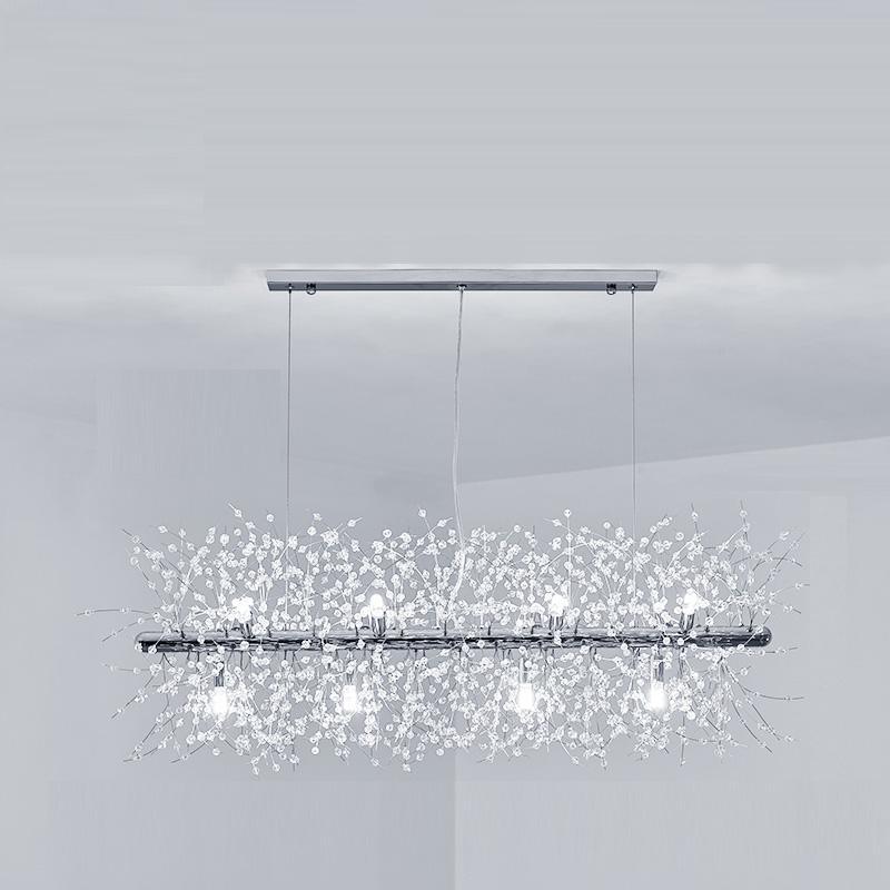 Edressa Lustre Cristal Pissenlit avec Cristaux