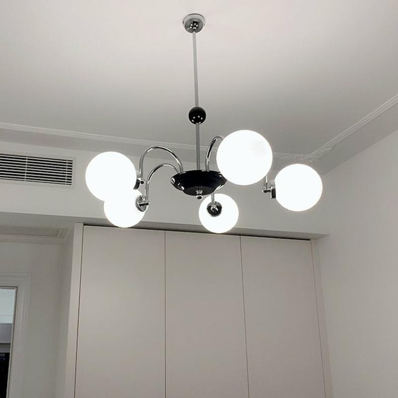 Valentina Luminaires Suspension LED Design Argent/Or Salle à manger
