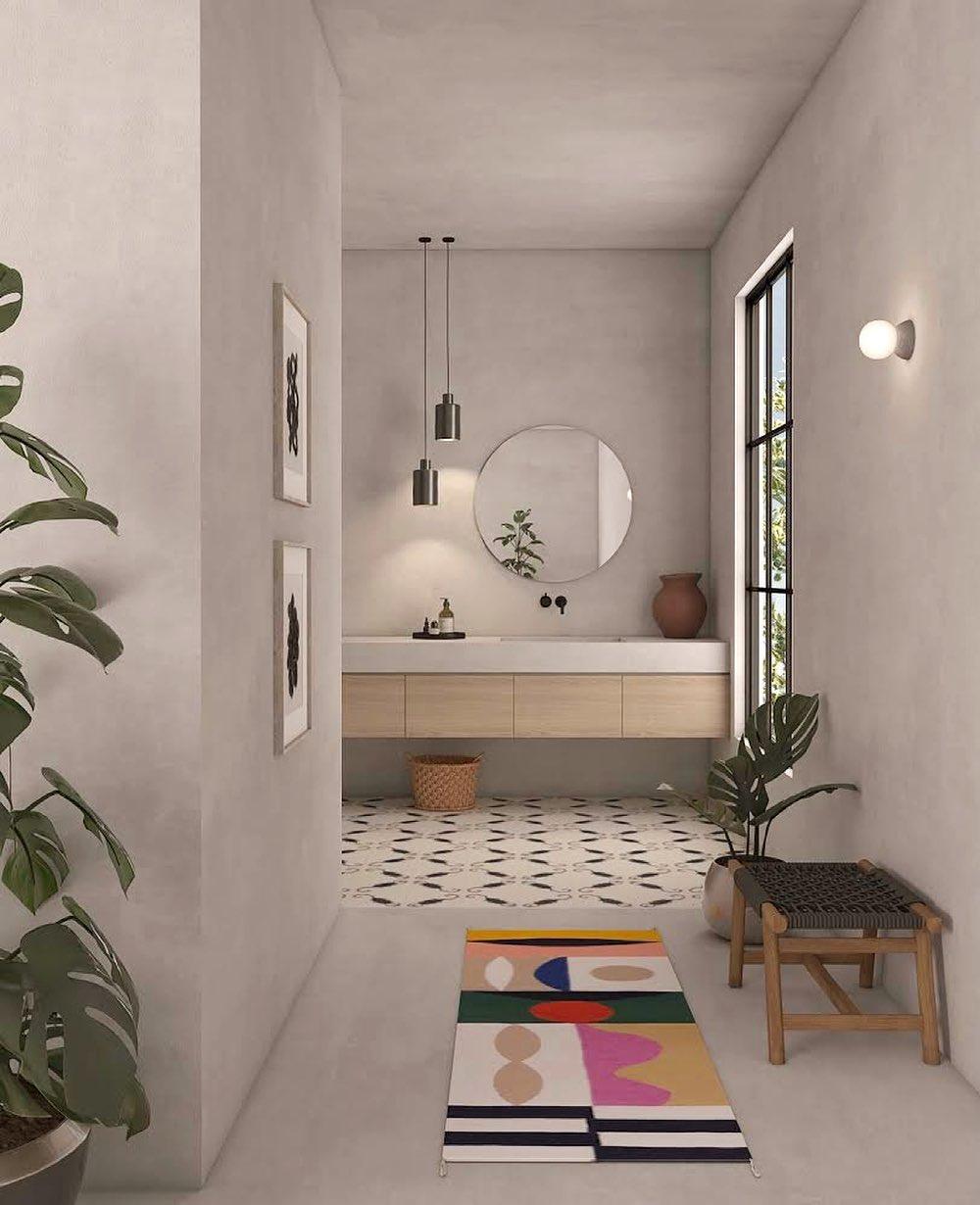 Lucara Applique Murale Béton Verre Opale