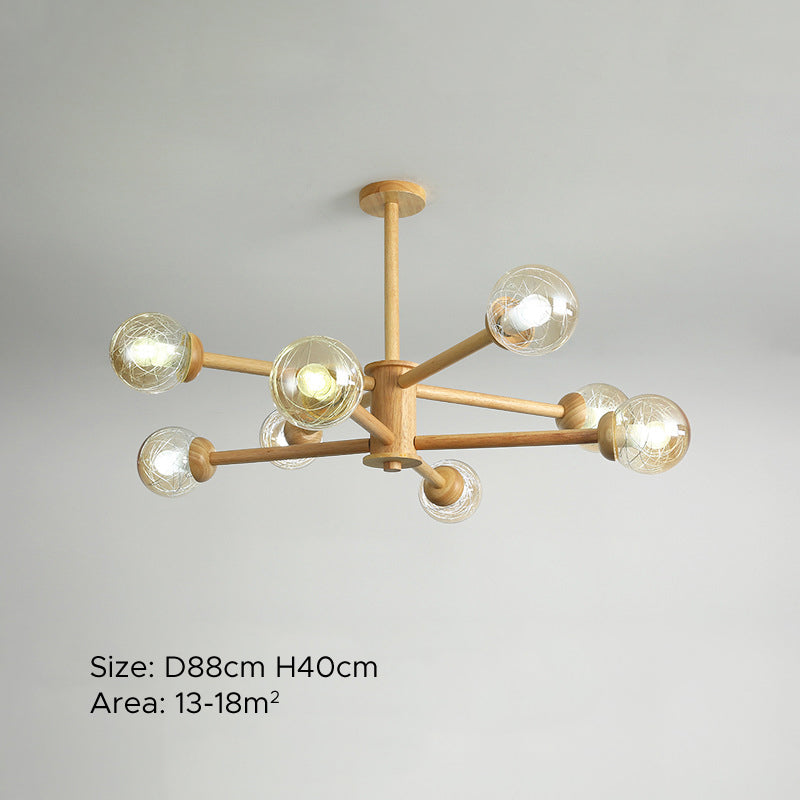 Ritta Suspension Bulle Transparente, Tête 6/8