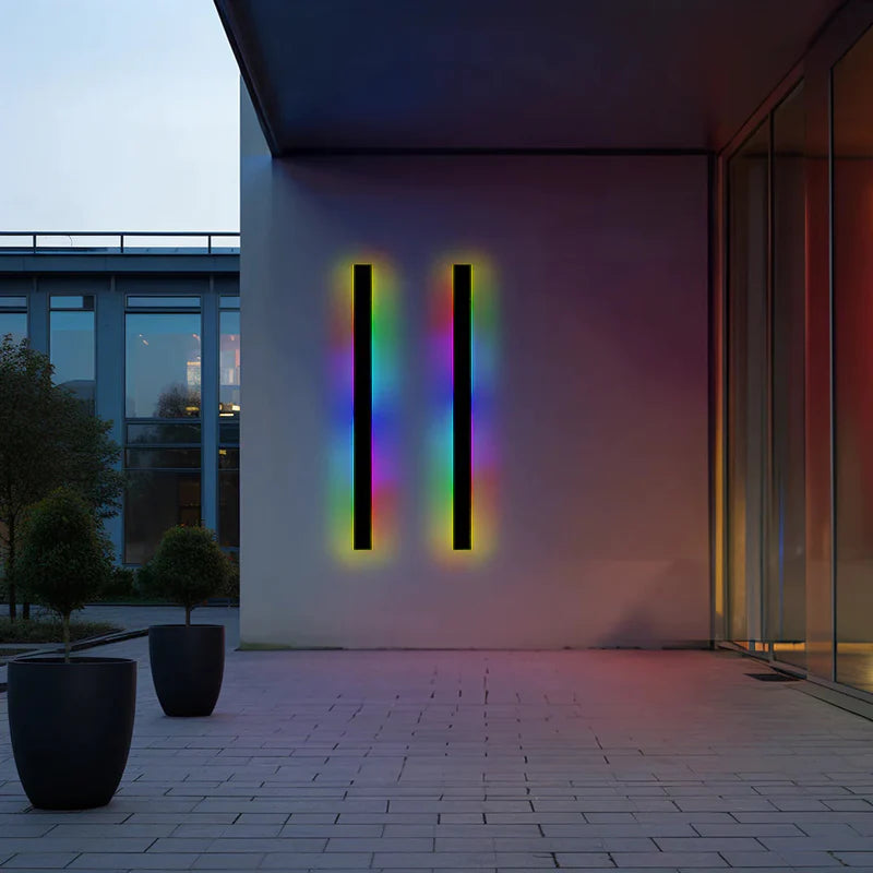 Nazen Applique Murale Extérieur LED Étanche Minimaliste Métal Cour-Cielum
