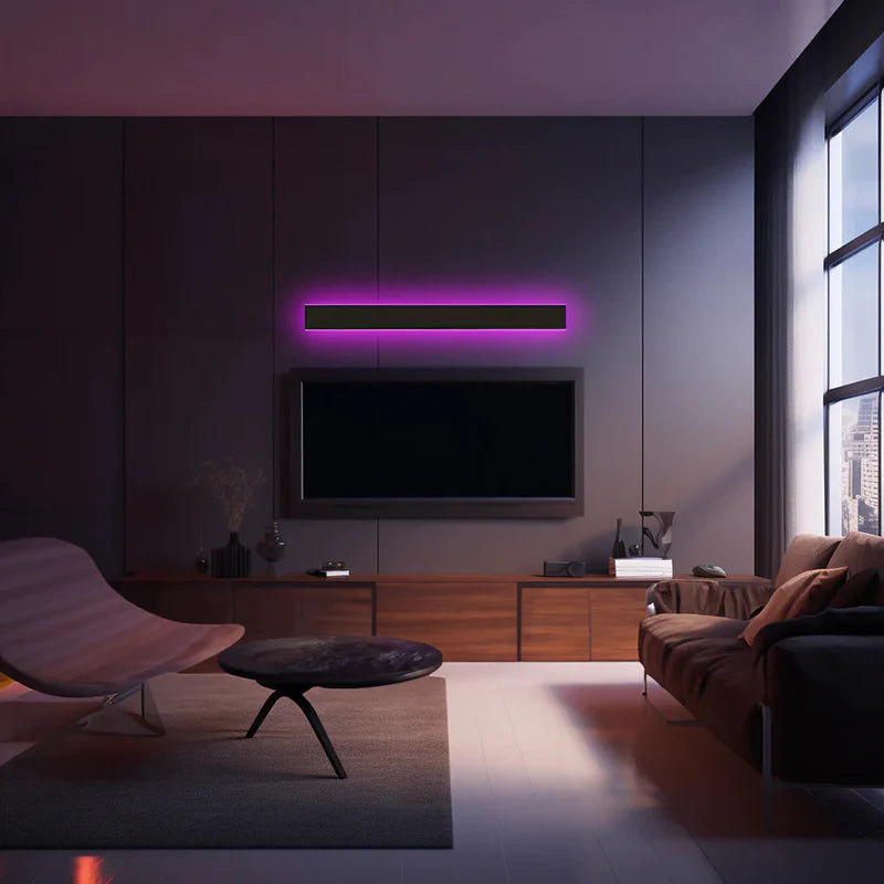 Nazen Applique Murale Extérieur LED Étanche Minimaliste Métal Cour-Cielum