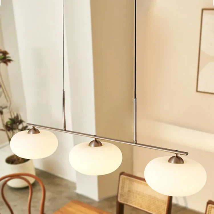 Candy Suspension Cluster Crème 3 Lampes