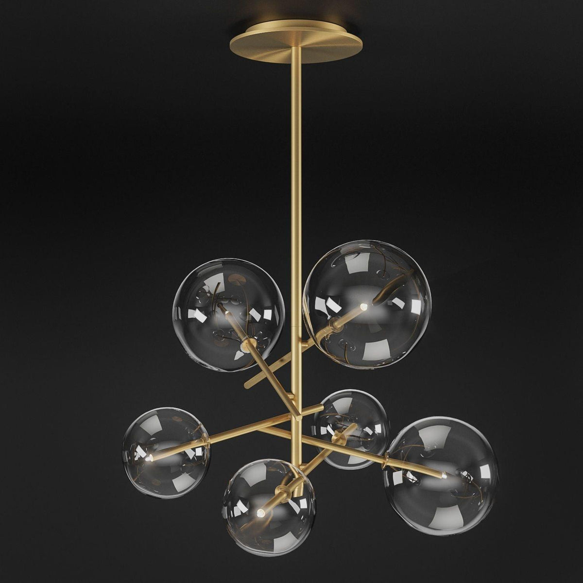 Coretta Lustre LED Cristal Clair