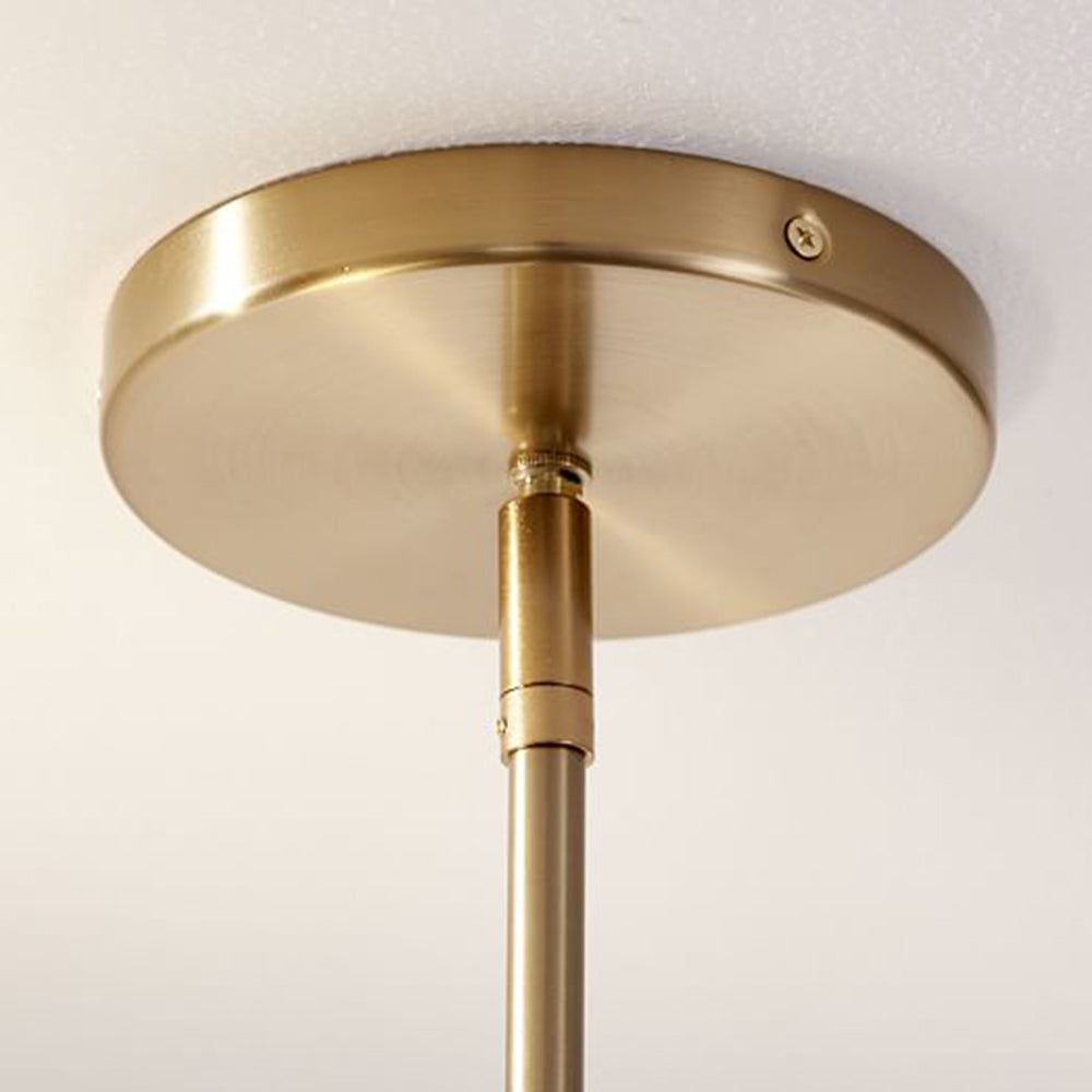Arisha Suspension forme du ventilateur Métal Gris Chambre à coucher /Salon