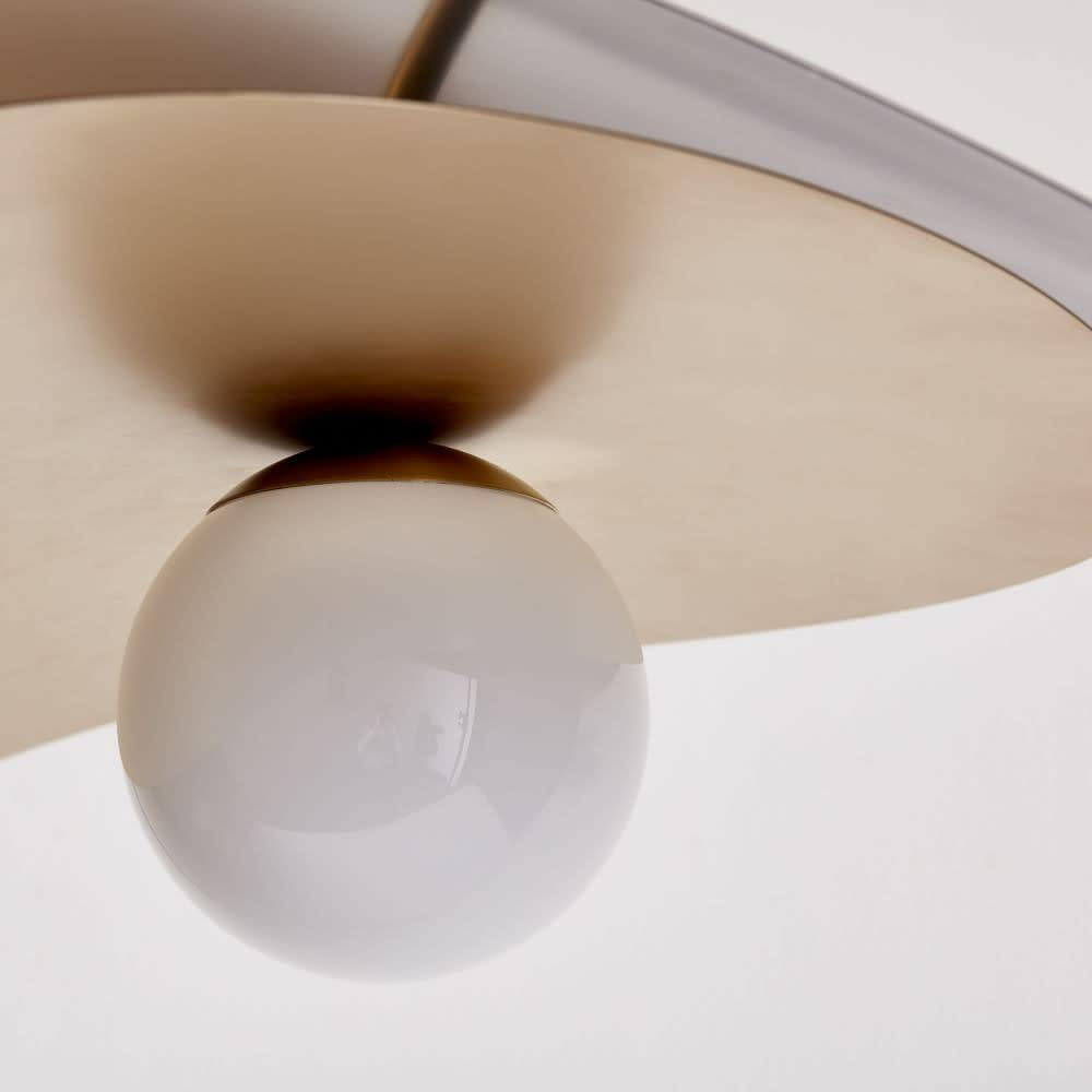 Arisha Suspension forme du ventilateur Métal Gris Chambre à coucher /Salon