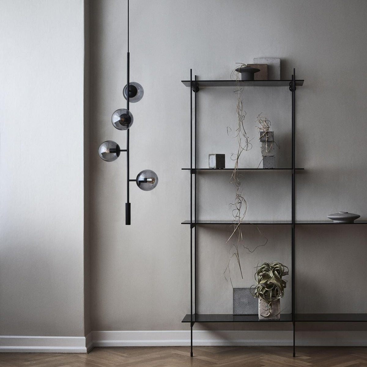 Erevia Suspension Laiton Verre