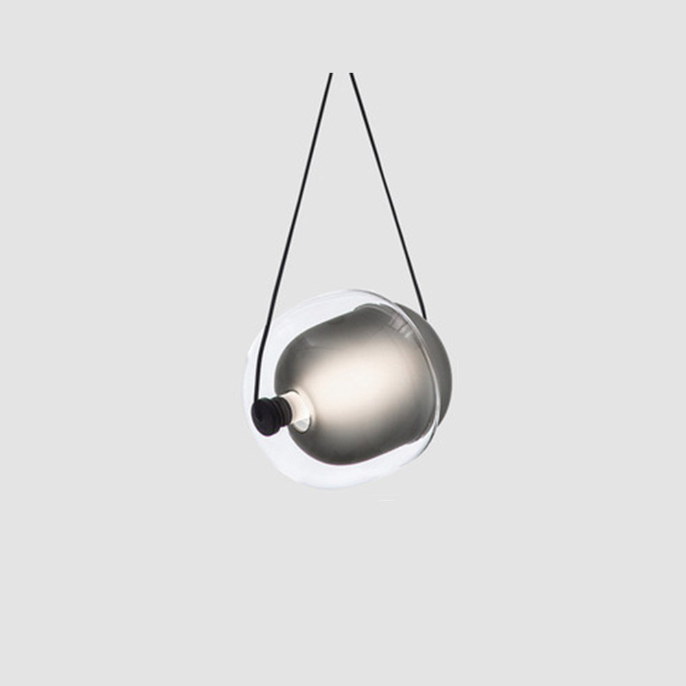 Valentina Design Luminaires Suspensions Bulle Moderne LED Verre Bleu/Jaune/Rose/Blanc Salon/Chambre à Coucher