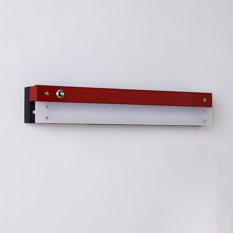 Back view showing the wall mounting mechanism.