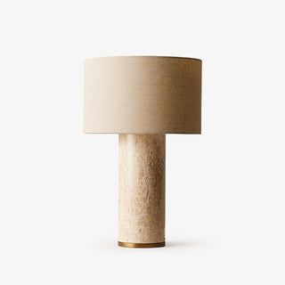 Vonoryra Lampe de Table en Travertin