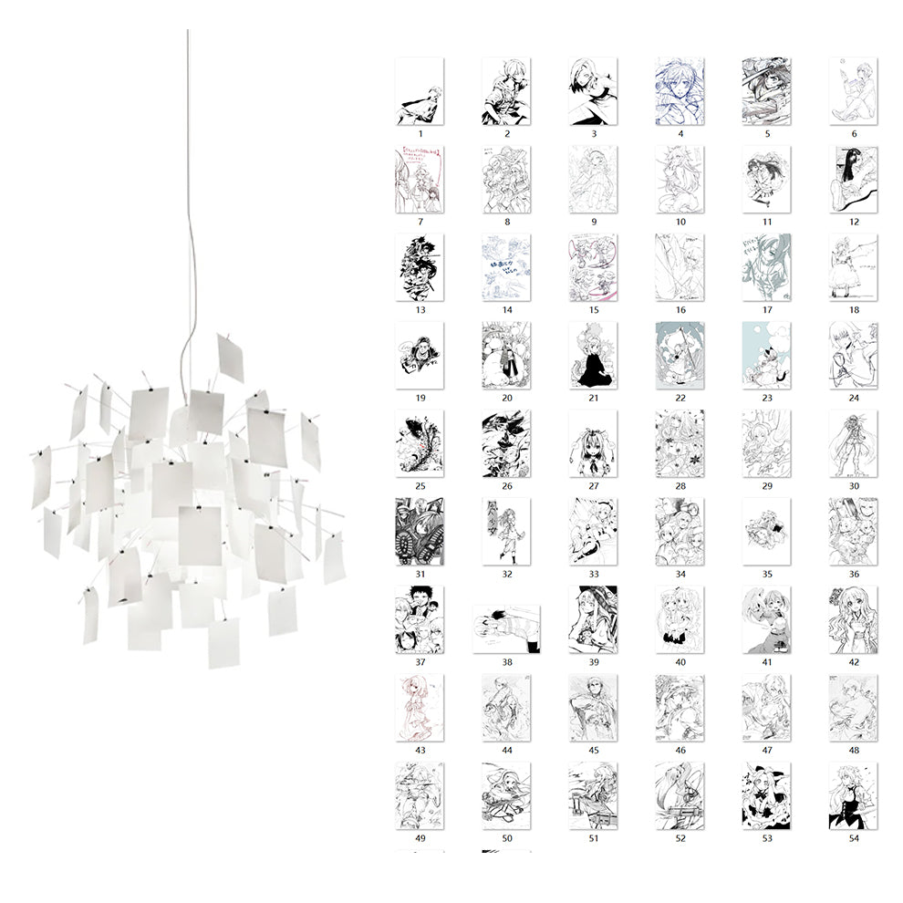 Ortheen Lustre Métal Papier Créativité Individuelle