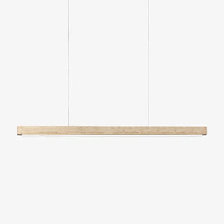 Imiror Minimaliste Travertin Linéaire Pendentif