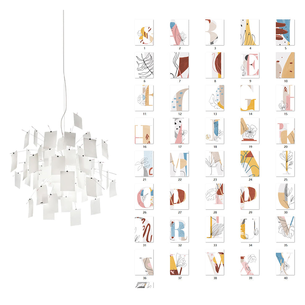 Ortheen Lustre Métal Papier Créativité Individuelle