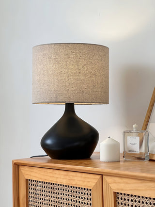 Jean Moderne Lampe de Table en Céramique