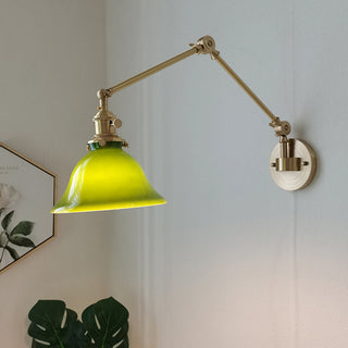 Epoch Applique Murale Vintage/Pliable, Vert/Blanc, Métal, Chambre