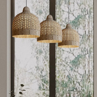Ritta Suspension Rétro Bambou Maison d'hôtes/Chambre à Coucher