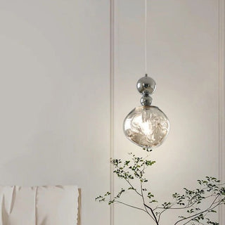 Valentina Suspension Luminaire LED Retro Chrome Métal/Acrylique Chambre Salon