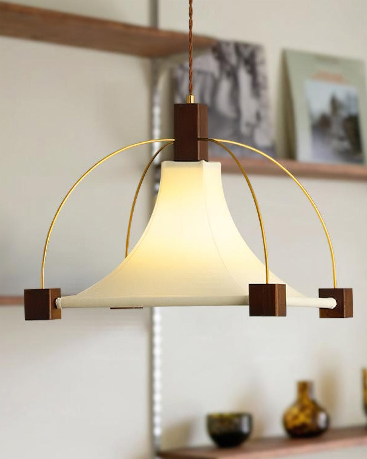 Dimensions and size diagram for the Hood Pendant Light