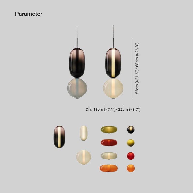 Rinovar Suspension Luminaire Design Verre-Cielum