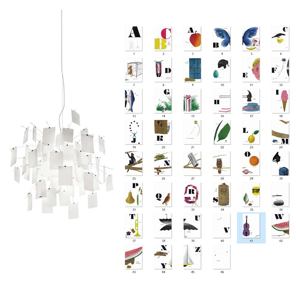 Ririxo Lustre en Papier Personnalisable Créatif-Cielum