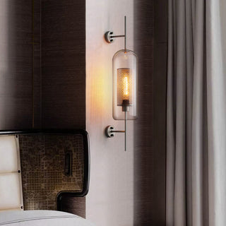 Kiri Applique Murale Globe Vintage  Cuivre/Argent. Salle de Bain