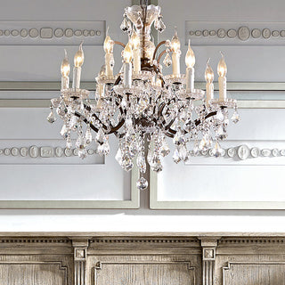 Silva Lustre décoratif Moderne, Métal/Cristal,  Rouille, Salon