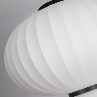 Ritta Suspension Vintage, Métal/Soie, Noir/Blanc, Chambre à Coucher