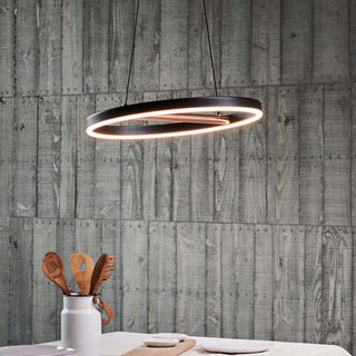 Valentina Moderne LED Suspension Rond Chambre à Coucher Salon