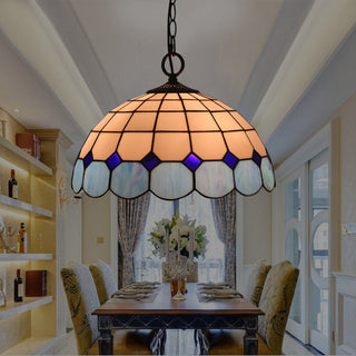 Tiffany Luxe Vintage Suspension Gemme Verre Chambre À Coucher/Salon